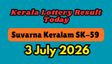 Kerala Lottery Results Today, July 3: Suvarna Keralam SK-59 Results OUT; Find Out Who Won Rs. 1Cr