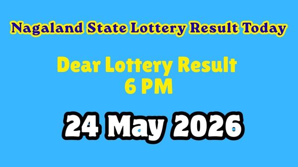 Nagaland Lottery Dear Day Sunday 6 PM Result Today, May 24, 2026 LIVE: Check Prize Details