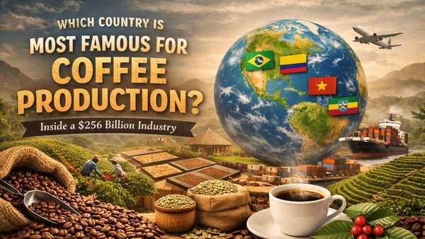 Which Country Is Most Famous For Coffee Production? Inside a $256 Billion Industry