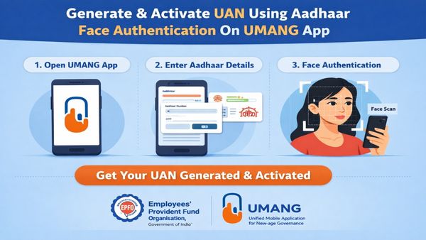 How To Generate And Activate UAN Using Aadhaar Face Authentication On UMANG App?