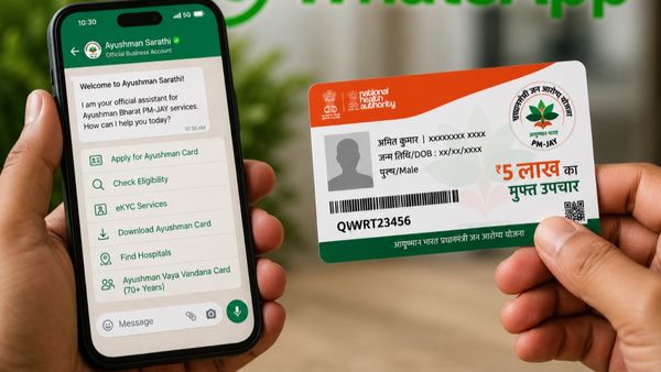 Ayushman Card on WhatsApp: How to Apply, Complete eKYC & Download PM-JAY Card Using Ayushman Sarthi