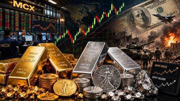 Gold Rates & Silver Rates Today (14/08/2026) LIVE: MCX Gold Falls Below Rs 1.53 Lakh, Silver Crashes