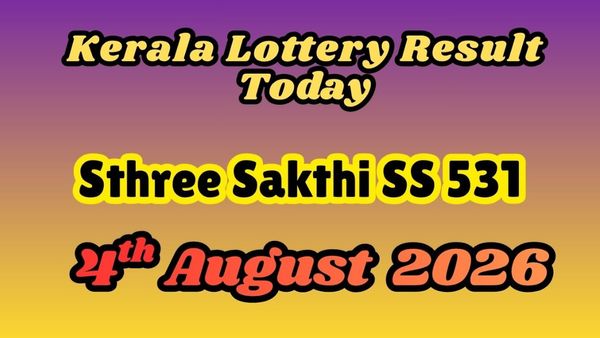Kerala Lottery Result Today, August 4: Sthree Sakthi SS 531 Results DECLARED; Check Full Winners