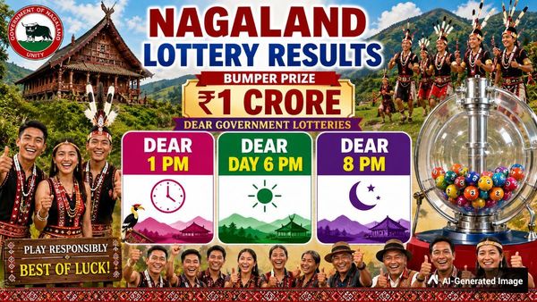 Nagaland Dear Lottery Result Today 28.8.2026 1 PM 6 PM 8 PM | Lottery Sambad LIVE: Full Winners List