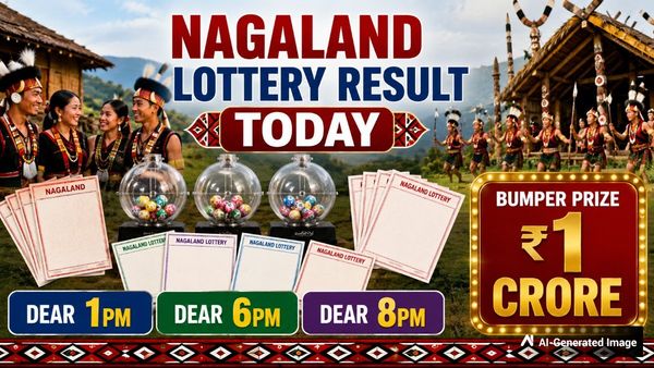 Nagaland Dear Lottery Result Today 4.8.2026 1 PM 6 PM 8 PM | Lottery Sambad LIVE: Check Full Winners