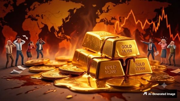 Gold Rates Crashing Hard! Why MCX Gold Price Falls Below Rs 1.50 Lakh? Key Triggers & Predictions