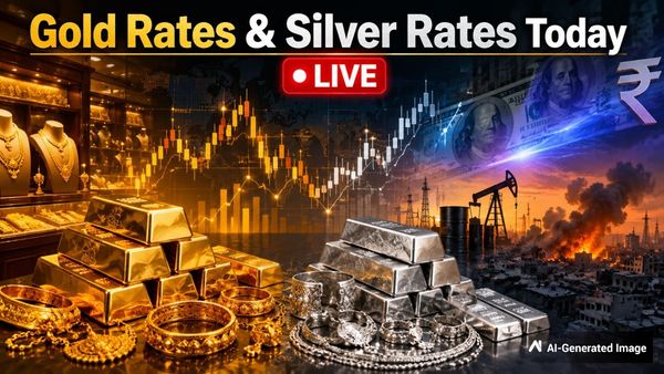 Gold & Silver Rates Today (1.9.2026) LIVE: MCX Gold Falls As Rate Hike Fear Spikes, Silver Dips Too