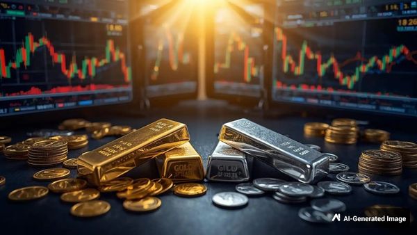 Gold Rates & Silver Rates Today (8/9/2026) LIVE: MCX Gold Rises Rs 1,100, Silver Up Rs 2,300