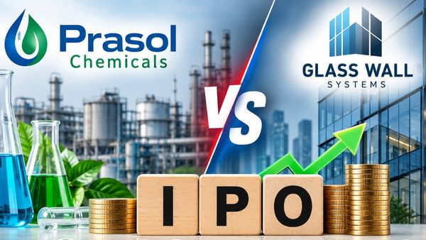Prasol Chemicals Vs Glass Wall Systems IPO: Which IPO Has Better GMP, Price Band & More