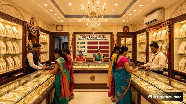 Gold Rates Today (12 Oct 2026) On Navratri Day 2: 24K, 22K, 18K Prices Dip in Mumbai, Delhi, Chennai