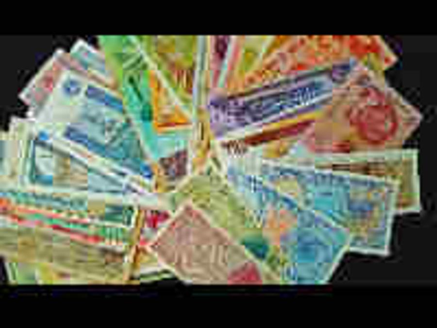 Cash in different Currencies 