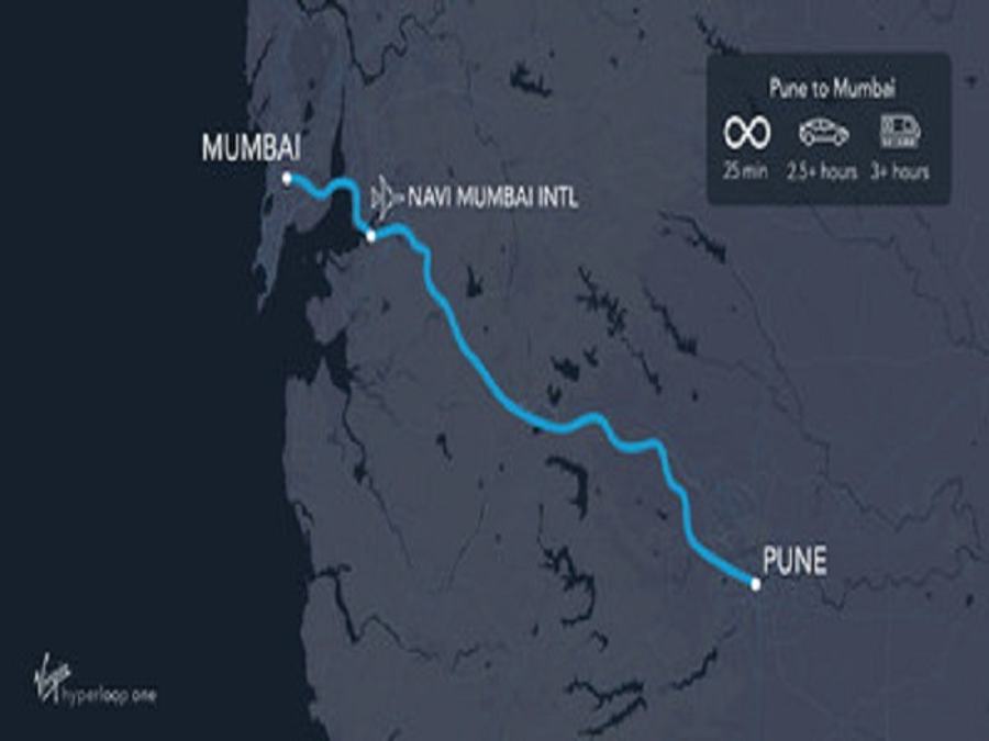 The Pune-Mumbai Hyperloop Route