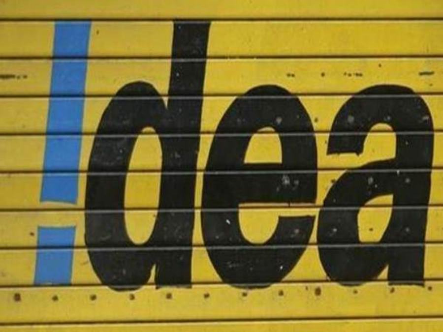 idea logo on a shutter