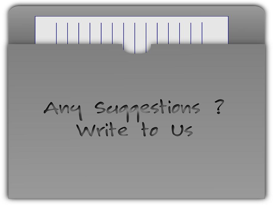 suggestions