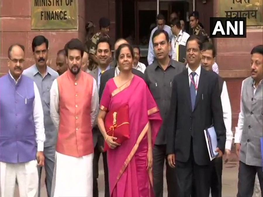 Nirmala Sitharaman Replaces Tradition Of Carrying Budget Briefcase