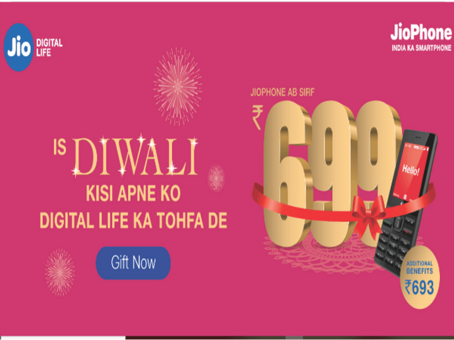 Reliance Jio Extends JioPhone Diwali Offer Upto November 30