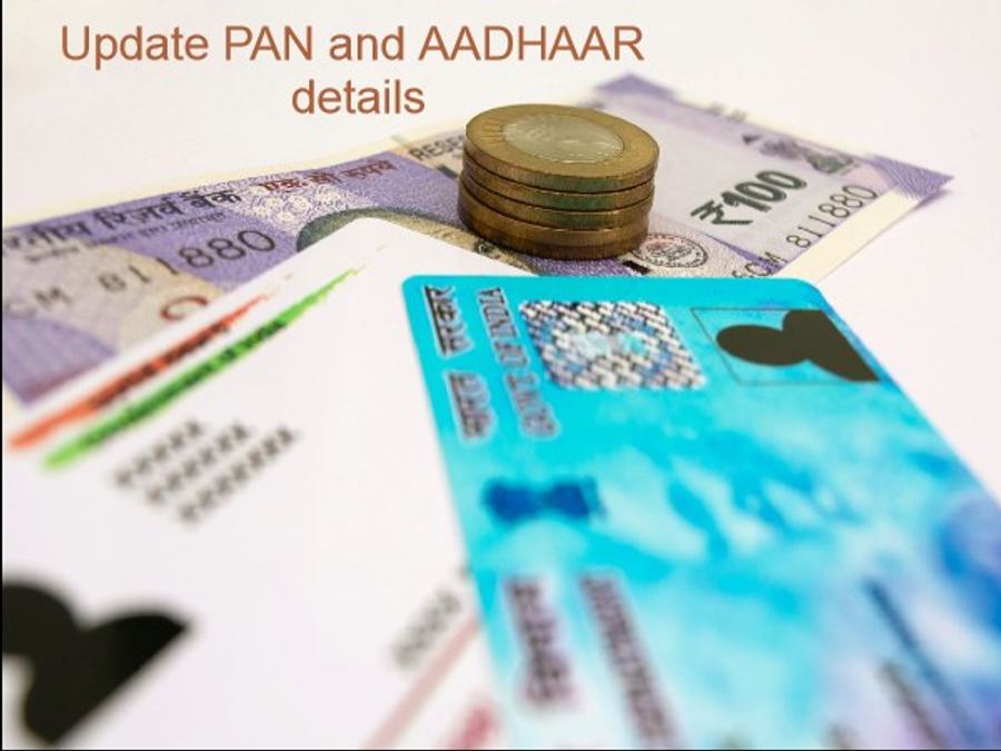 Update Aadhaar and PAN Card Details Online through Income Tax Department Website