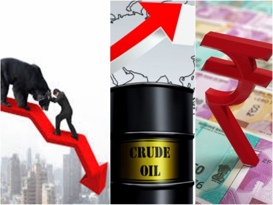 Sensex Plunges, Rupee Drops, Crude Oil Dives; It’s Mayhem Across Global Markets 