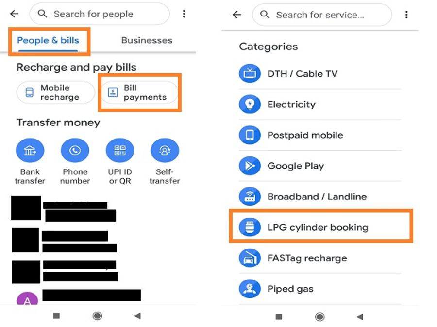 How To Book And Pay For LPG Cylinder On Google Pay?