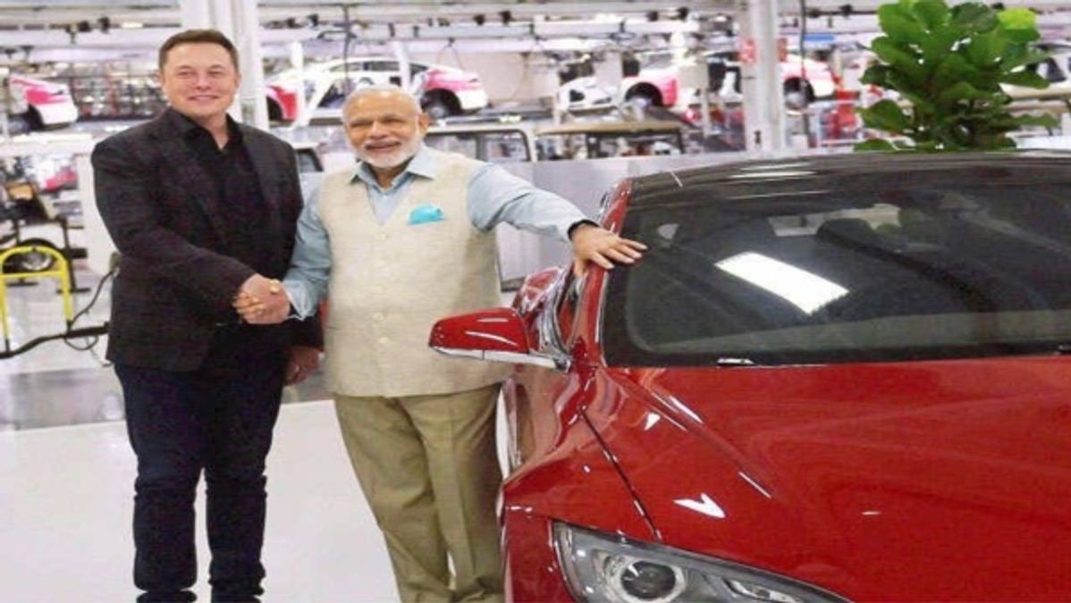 Elon Musk Modi 