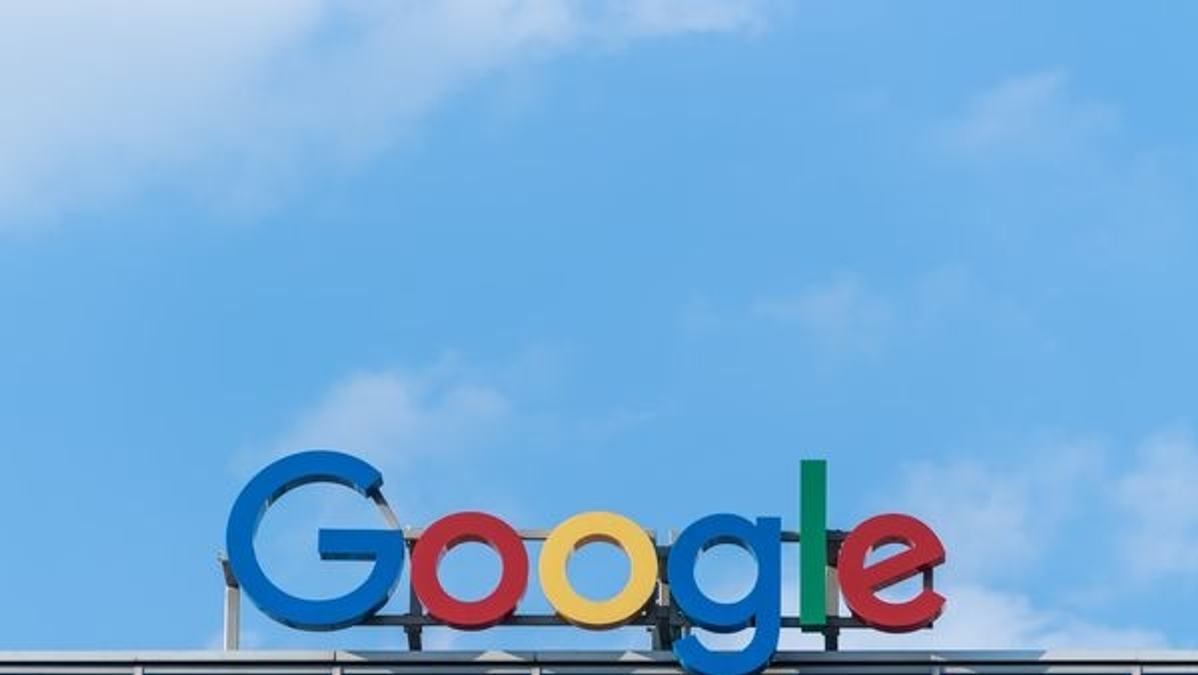 Google search web page open on a computer screen