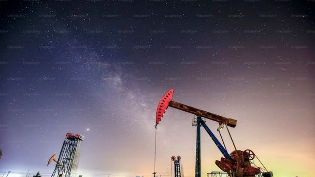 An illustration showing how high oil prices burden common people