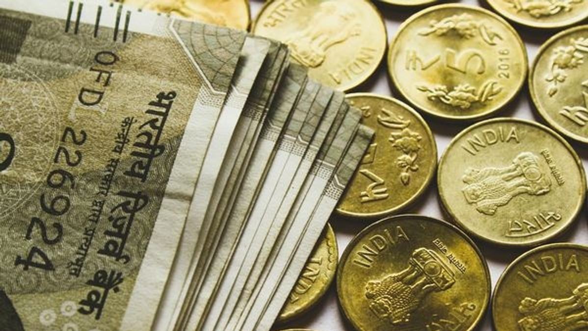 An investor studying stock market trends during festive season