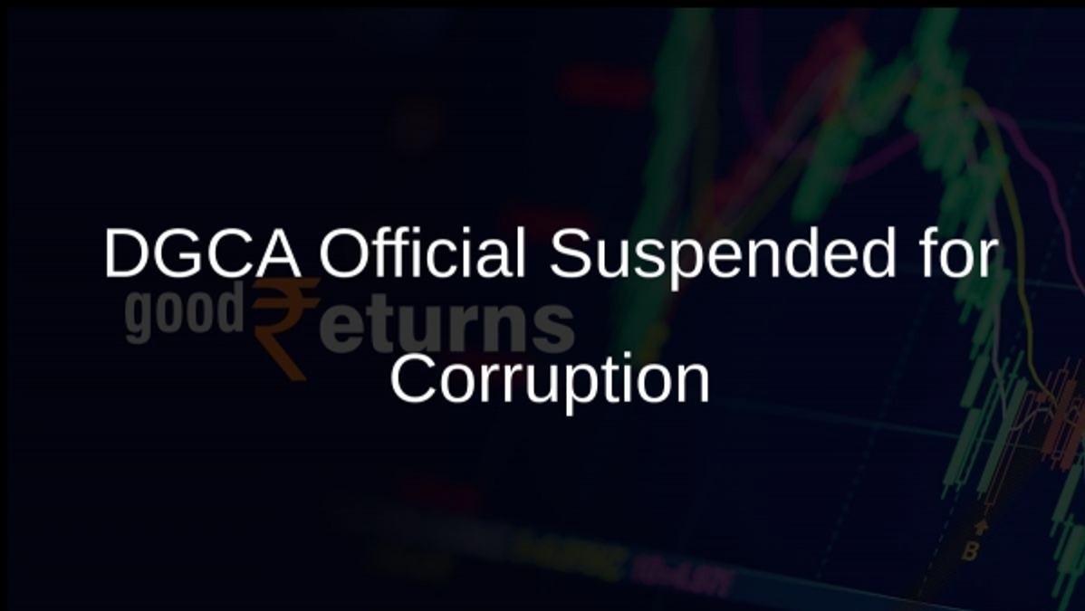 DGCA Official Suspended for Corruption