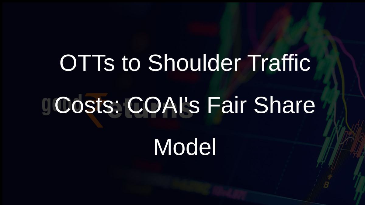 OTTs to Shoulder Traffic Costs: COAIs Fair Share Model