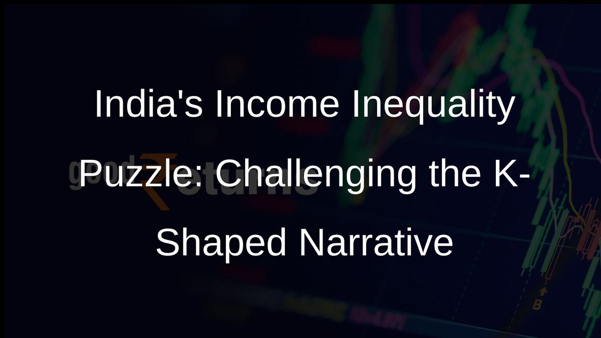 Indias Income Inequality Puzzle: Challenging the K-Shaped Narrative