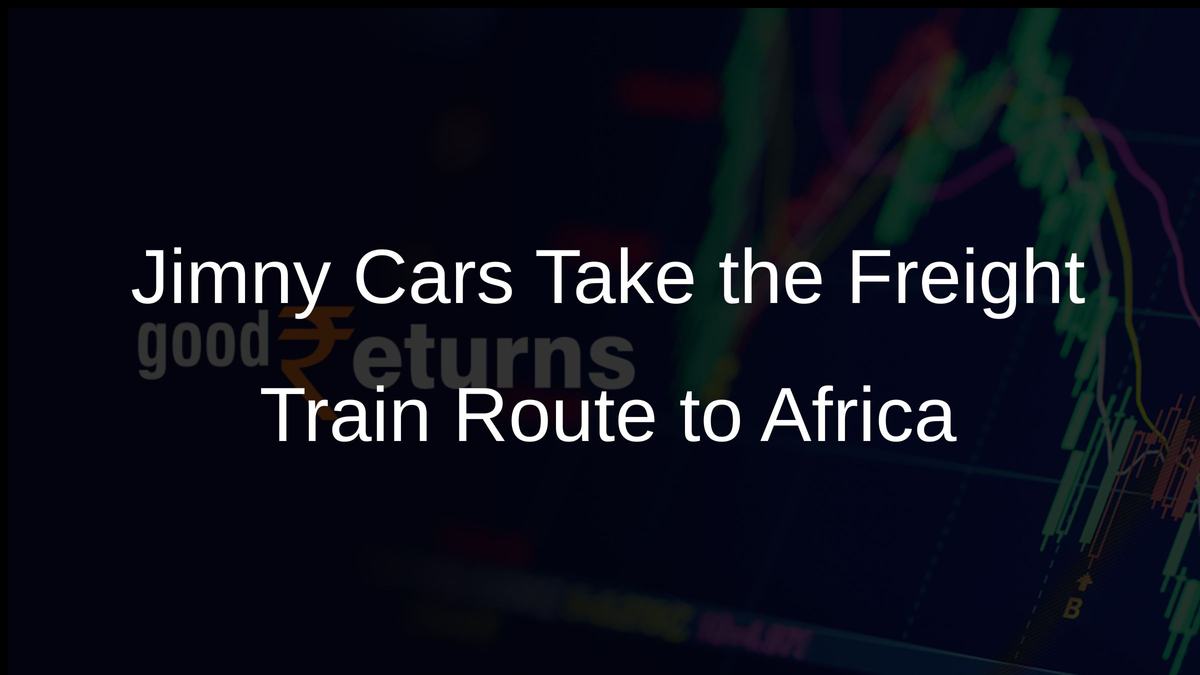 Jimny Cars Take the Freight Train Route to Africa