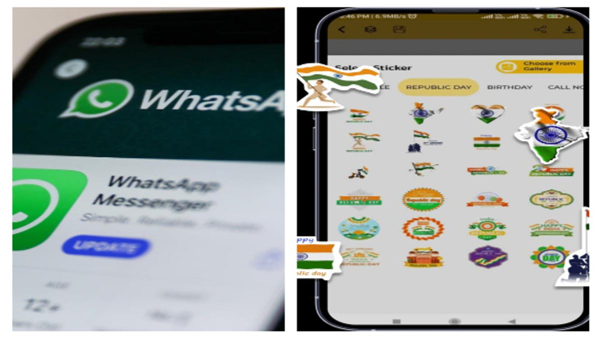 Republic Day Stickers