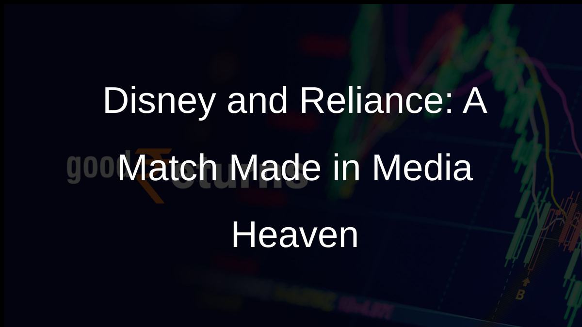 Disney and Reliance: A Match Made in Media Heaven