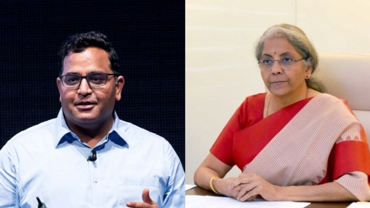 Vijay Shekhar Sharma Nirmala Sitharaman 
