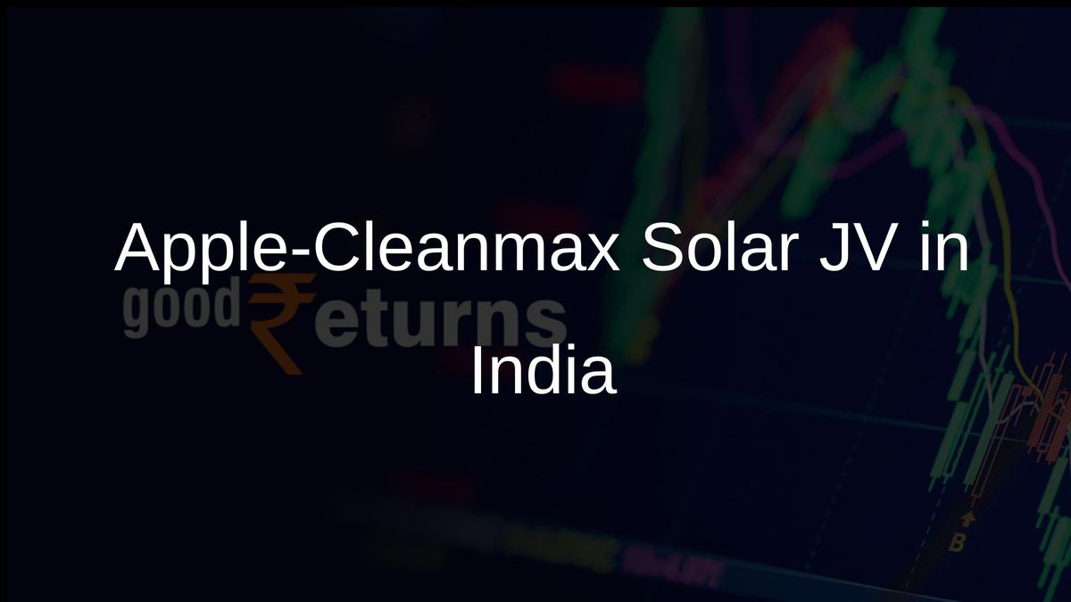 Apple-Cleanmax Solar JV in India