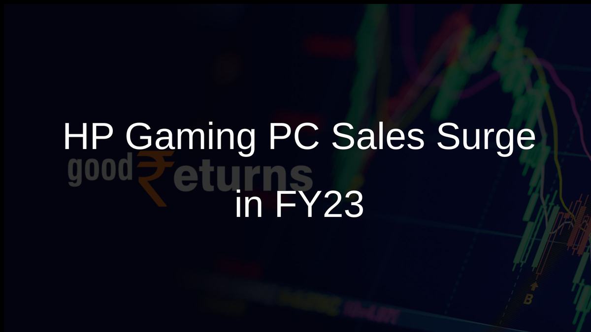 HP Gaming PC Sales Surge in FY23