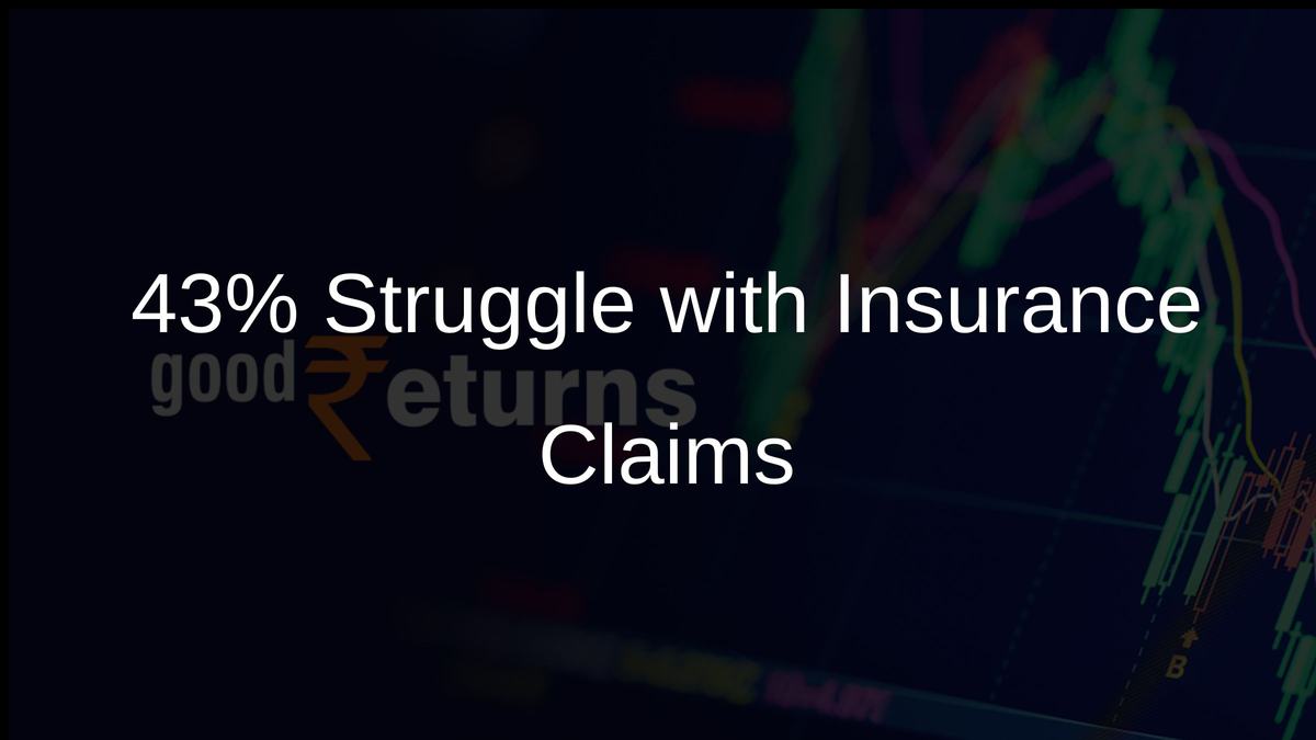43% Struggle with Insurance Claims