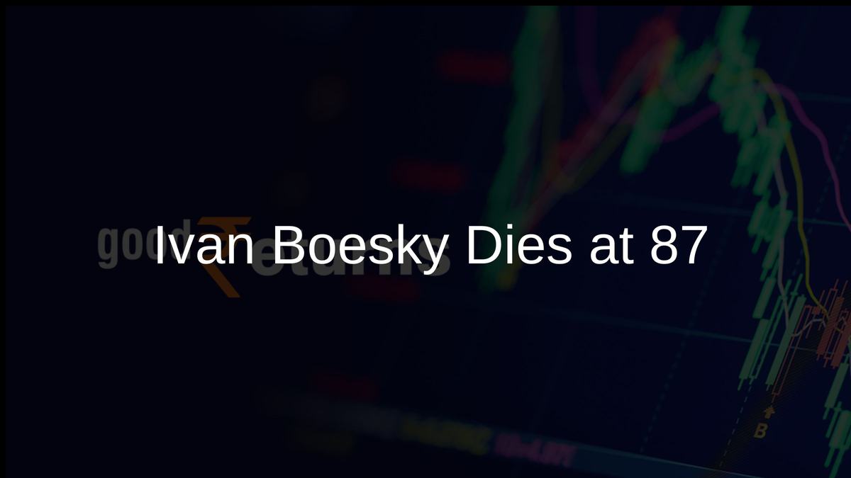 Ivan Boesky Dies at 87