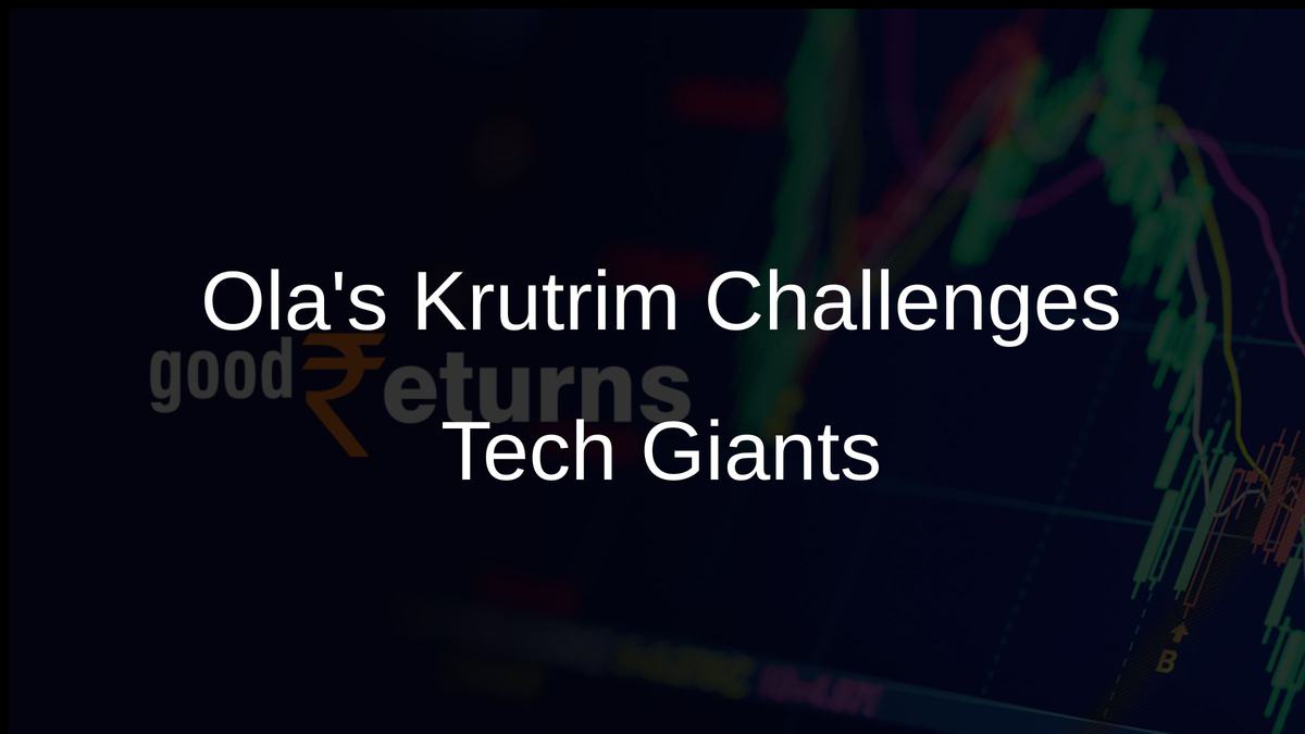 Olas Krutrim Challenges Tech Giants