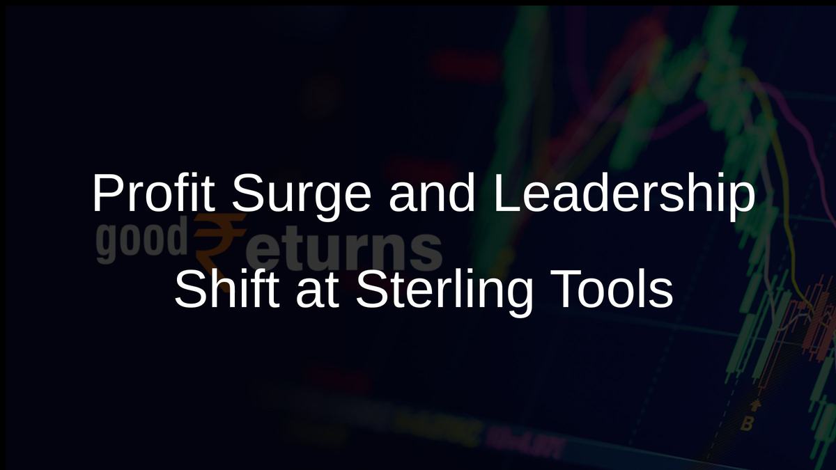 Profit Surge and Leadership Shift at Sterling Tools