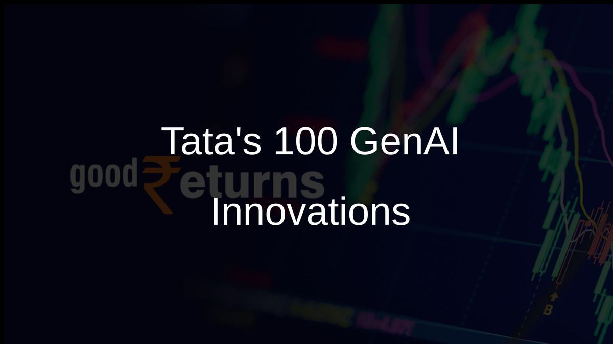 Tatas 100+ GenAI Innovations