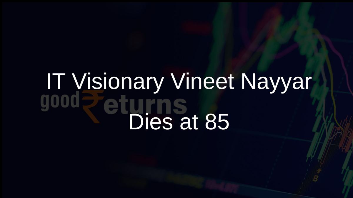IT Visionary Vineet Nayyar Dies at 85