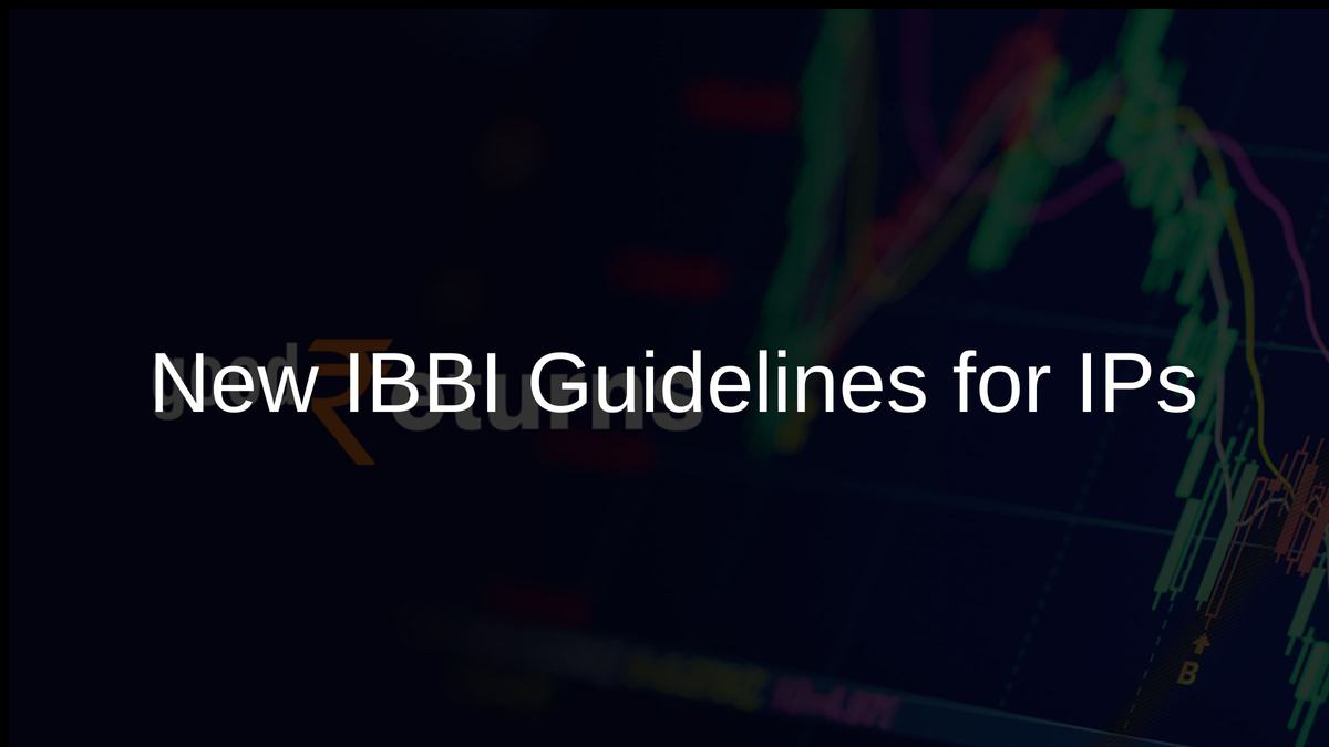 New IBBI Guidelines for IPs