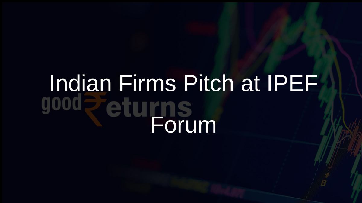 Indian Firms Pitch at IPEF Forum