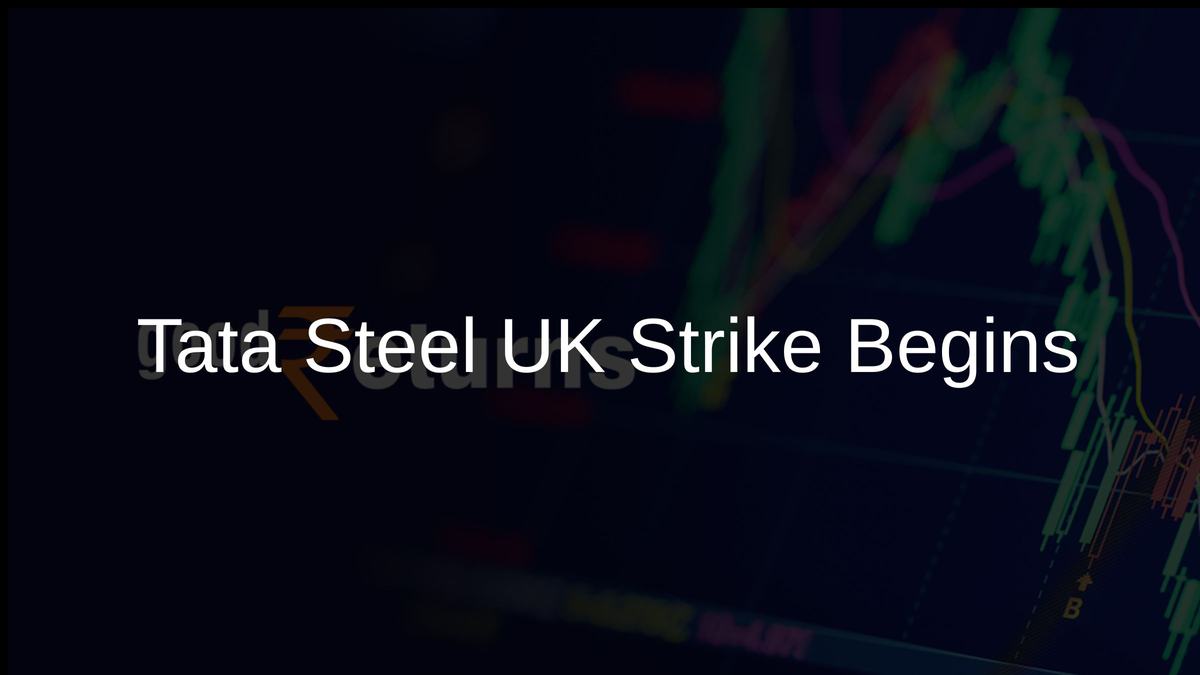 Tata Steel UK Strike Begins