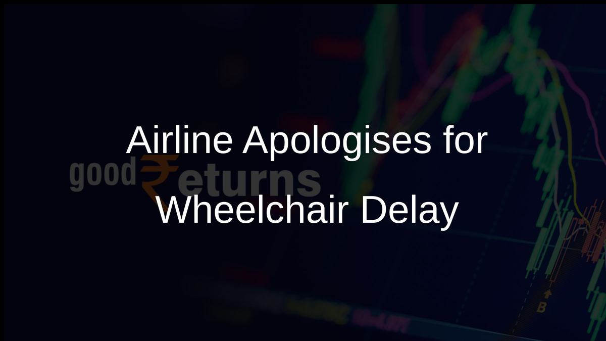 Airline Apologises for Wheelchair Delay