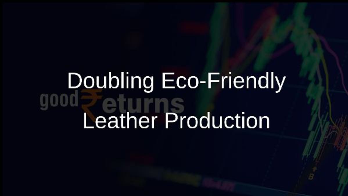 Doubling Eco-Friendly Leather Production