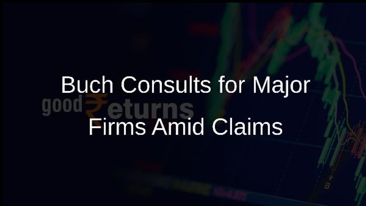 Buch Consults for Major Firms Amid Claims