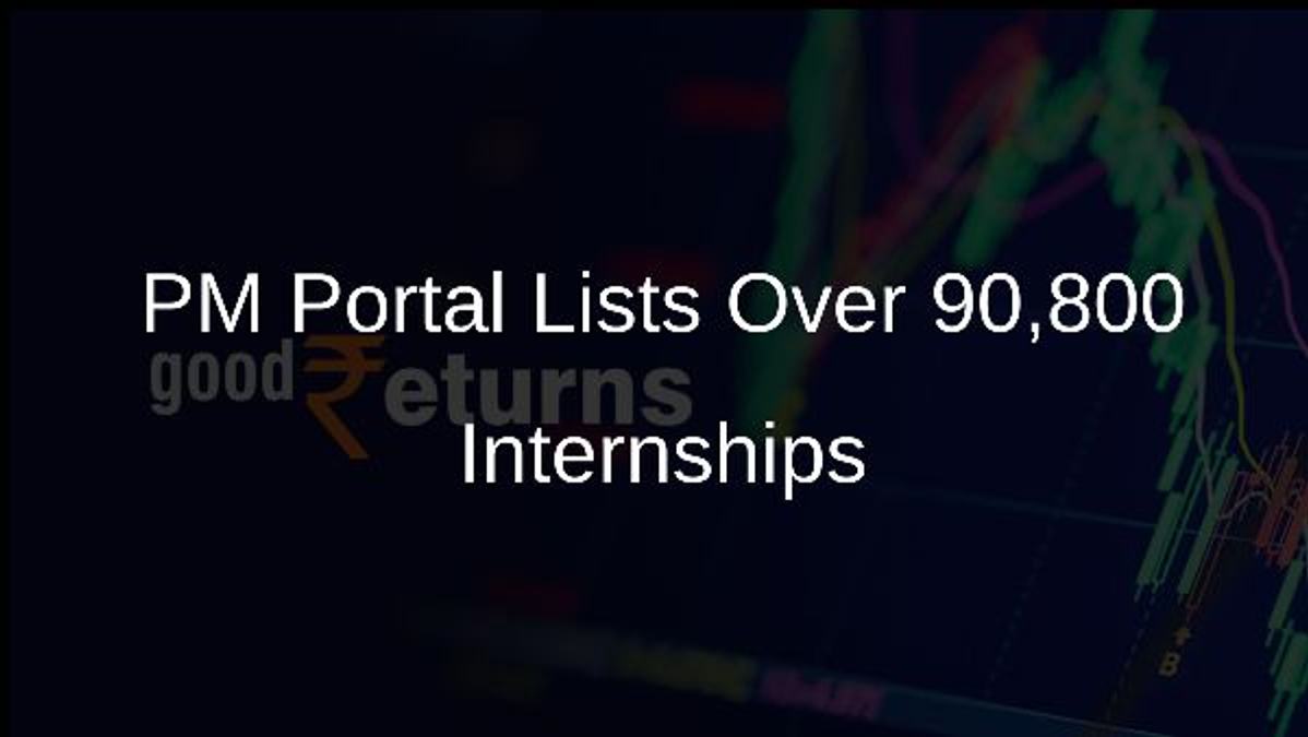 PM Portal Lists Over 90,800 Internships