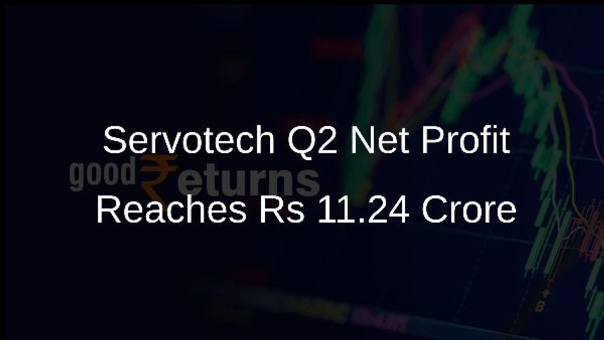 Servotech Q2 Net Profit Reaches Rs 11.24 Crore